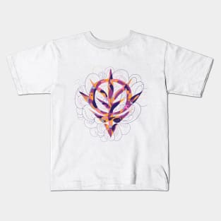 Zeon Logo Gundam Pop Art Kids T-Shirt